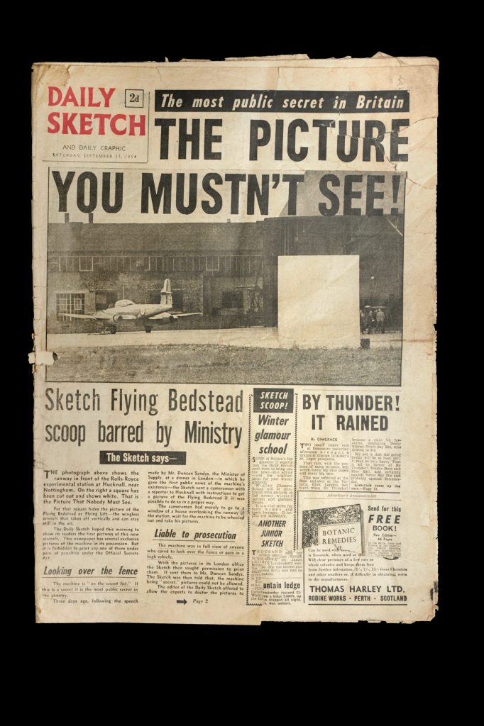 Daily Sketch front page: The picture you mustn't see