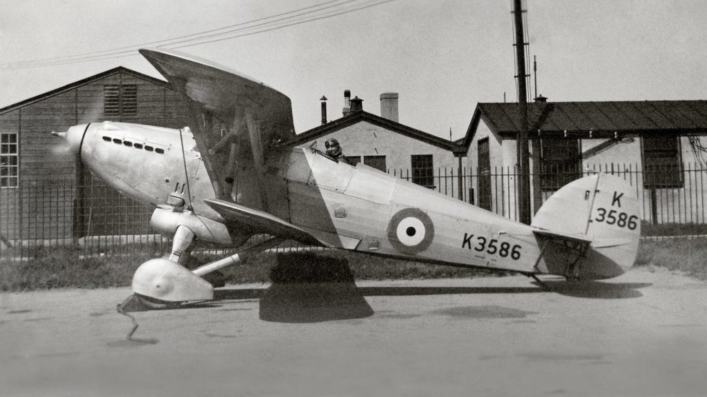 Hawker Fury at Hucknall, 1936
