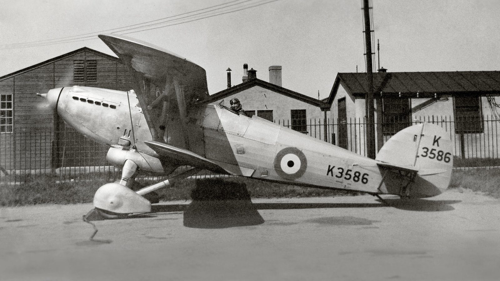Hawker Fury at Hucknall, 1936