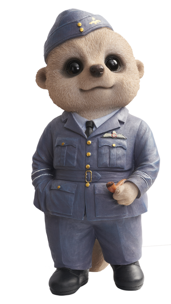 Merlin the Meerkat, the HUFTM mascot