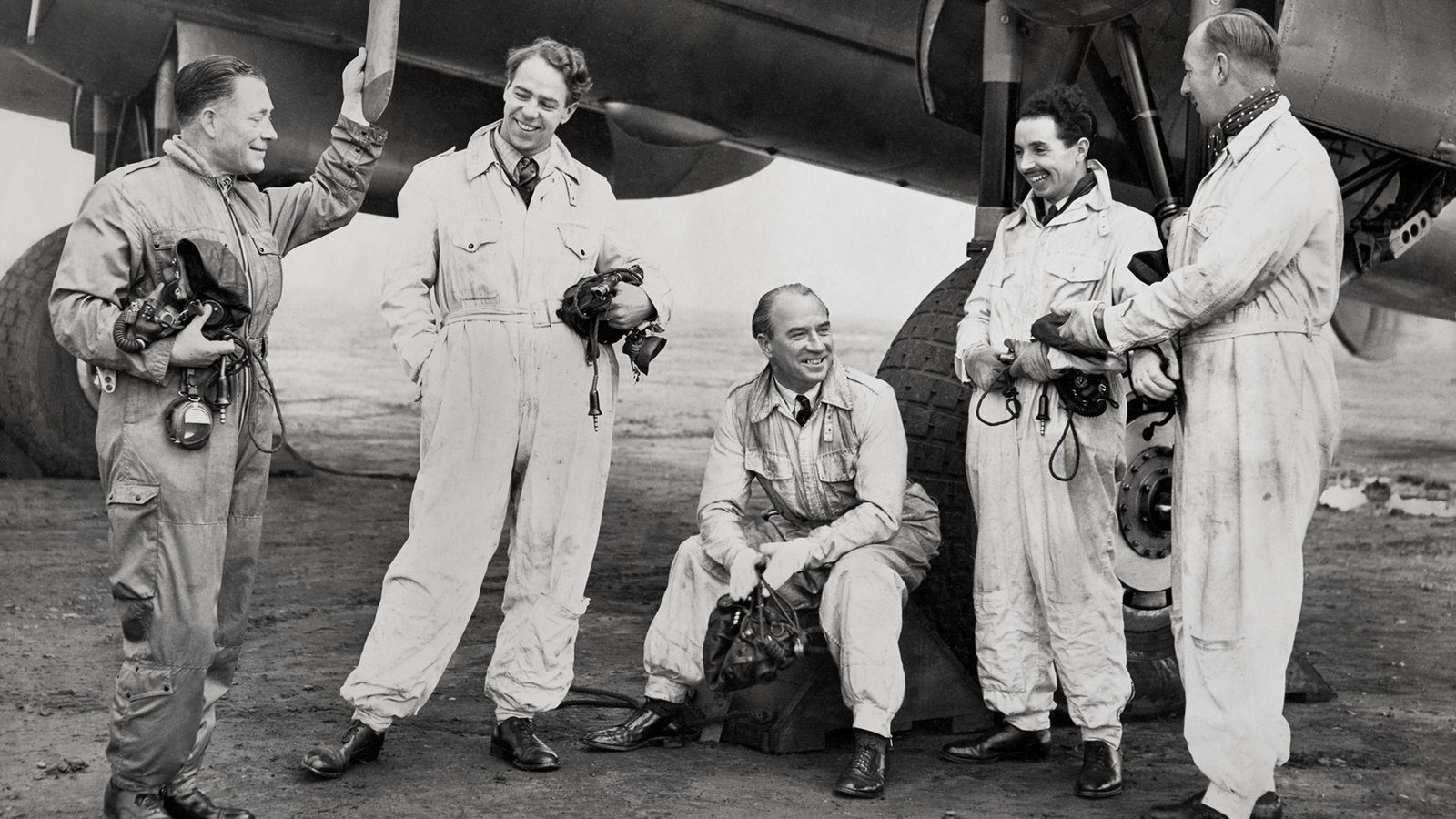Rolls-Royce Hucknall test pilots