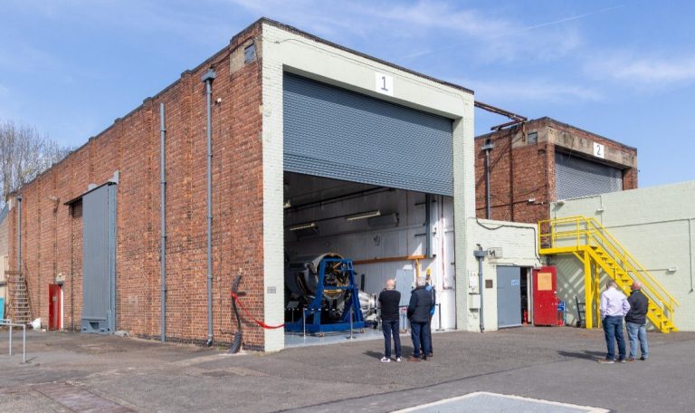 The Hucknall Wing Hangar museum building