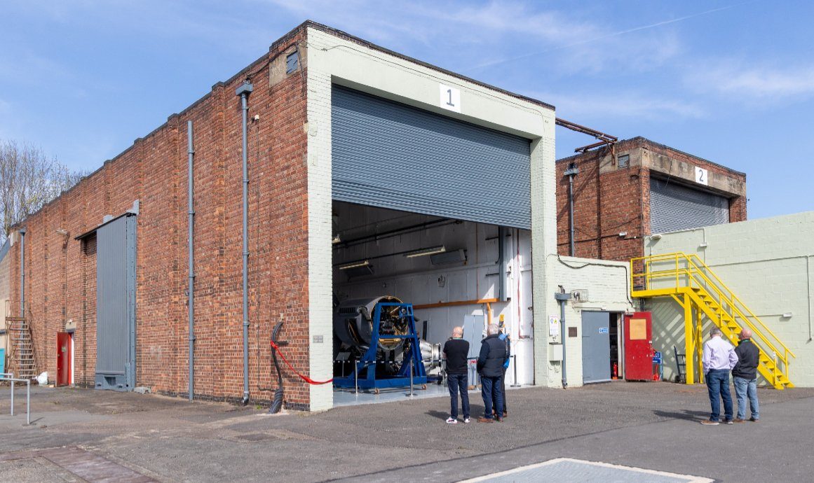The Hucknall Wing Hangar museum building